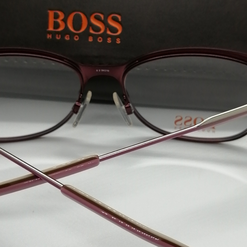 New/Authentic Eyeglass Hugo Boss Orange BO233 PLUM - Picture 5 of 9